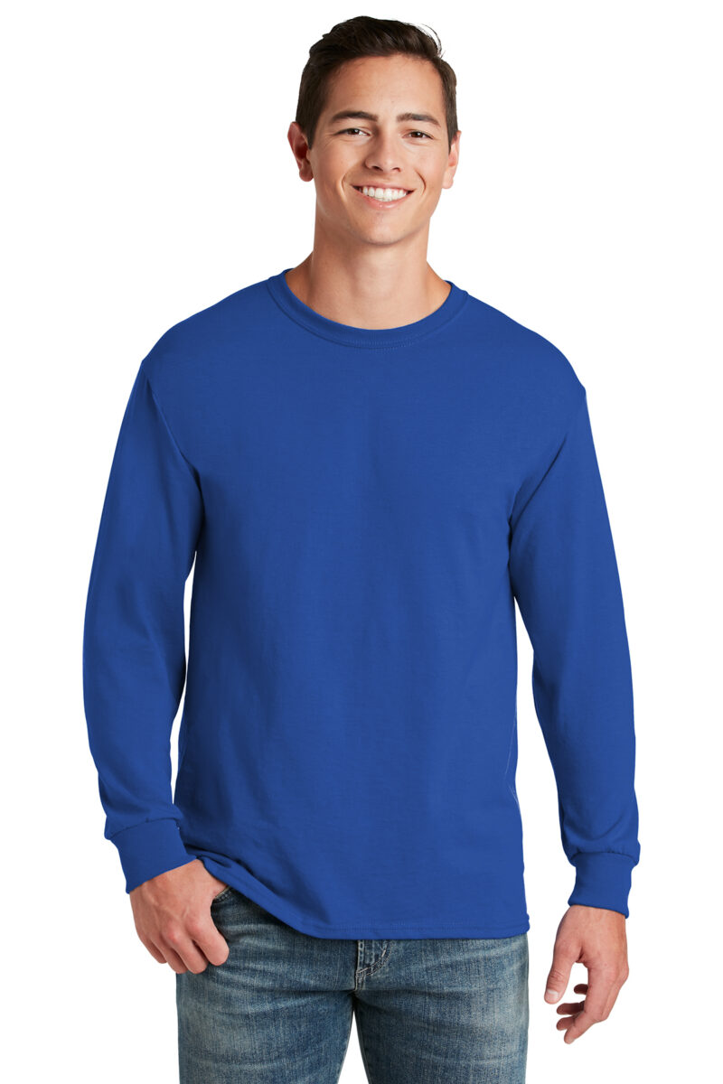Dri-Power® 50/50 Cotton/Poly Long Sleeve T-Shirt