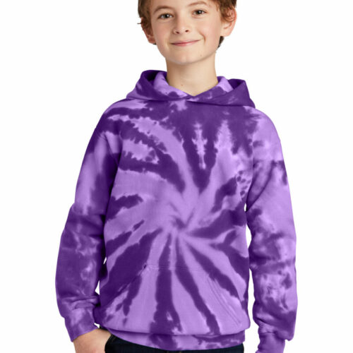Youth Tie-Dye Pullover Hooded Sweatshirt